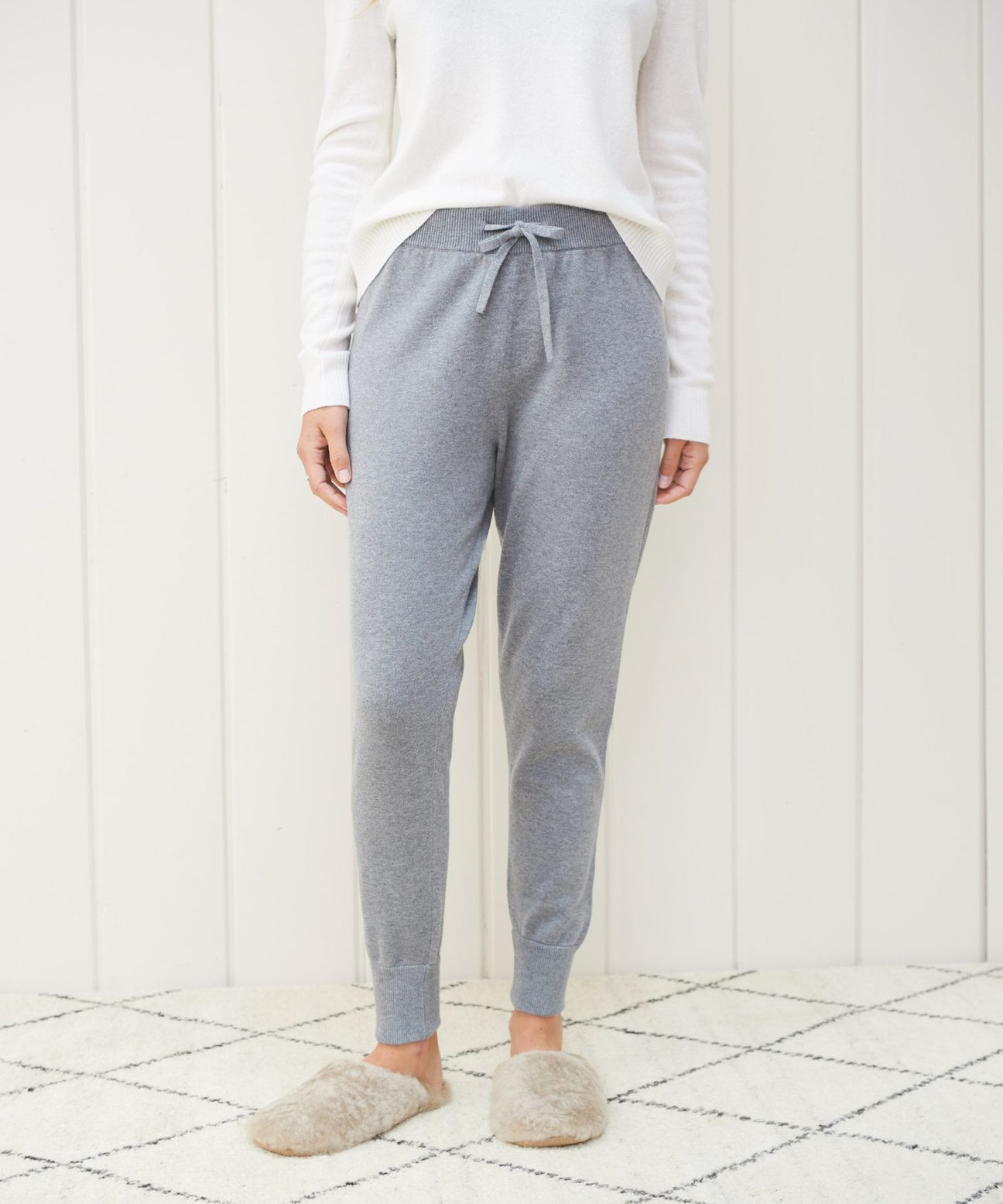 Lounge Jogger - Heather Grey | Jenni Kayne | Jenni Kayne