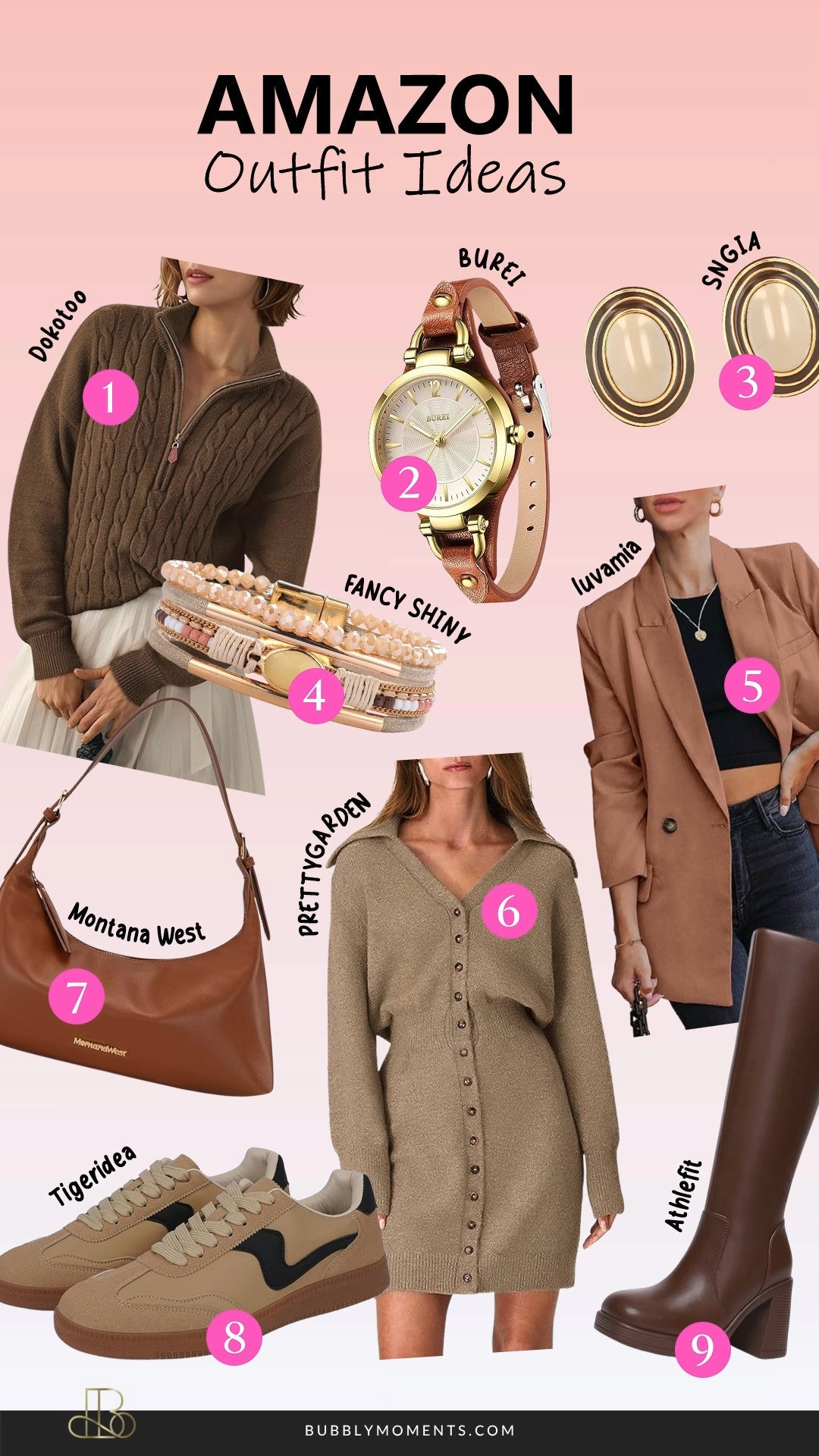 Looking for effortless outfit ideas that combine style and comfort? I’ve rounded up some of my favourite Amazon fashion finds that are perfect for any season! Whether you’re heading out for a casual day, brunch with the girls, or need a polished look for errands, these outfit picks will keep you looking chic and feeling confident. From flattering basics to elevated staples you can mix and match, these pieces are so easy to style and layer. Pair them with sneakers, sandals, or boots to instantly switch up your vibe. I love how versatile these outfits are—you can wear them from day to night with just a few accessory swaps! Tap the images to shop each look directly.

#LTKStyleTip #LTKFindsUnder100 #LTKFindsUnder50 #amazonfashion #womensstyle #outfitideas #amazonfinds #styleinspo #everydaystyle #ootdinspo #capsulewardrobe #minimalstyle #fashionbloggerstyle #amazonmusthaves #weekendoutfit #easyoutfits #fashioninspo 

 