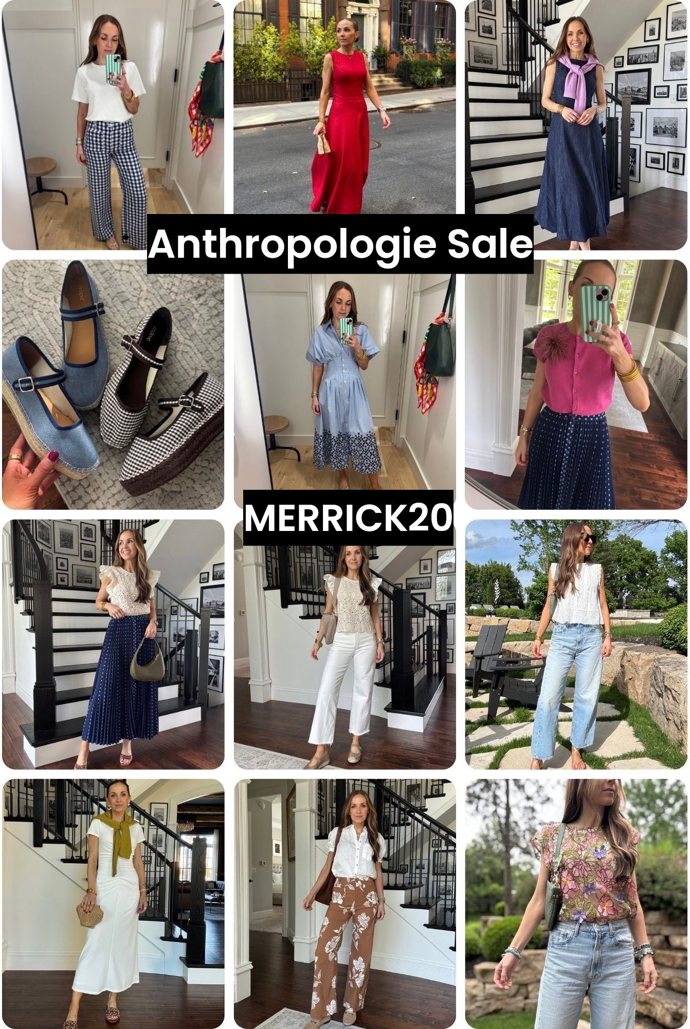 @Anthropologie sale through Sunday! Use my code for MERRICK20 for 20% off orders over $100.

#LTKSaleAlert