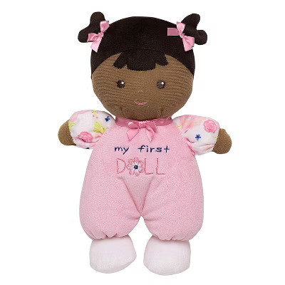 Baby Starters 10 inch Plush Baby Doll, Brunette Eva | Target