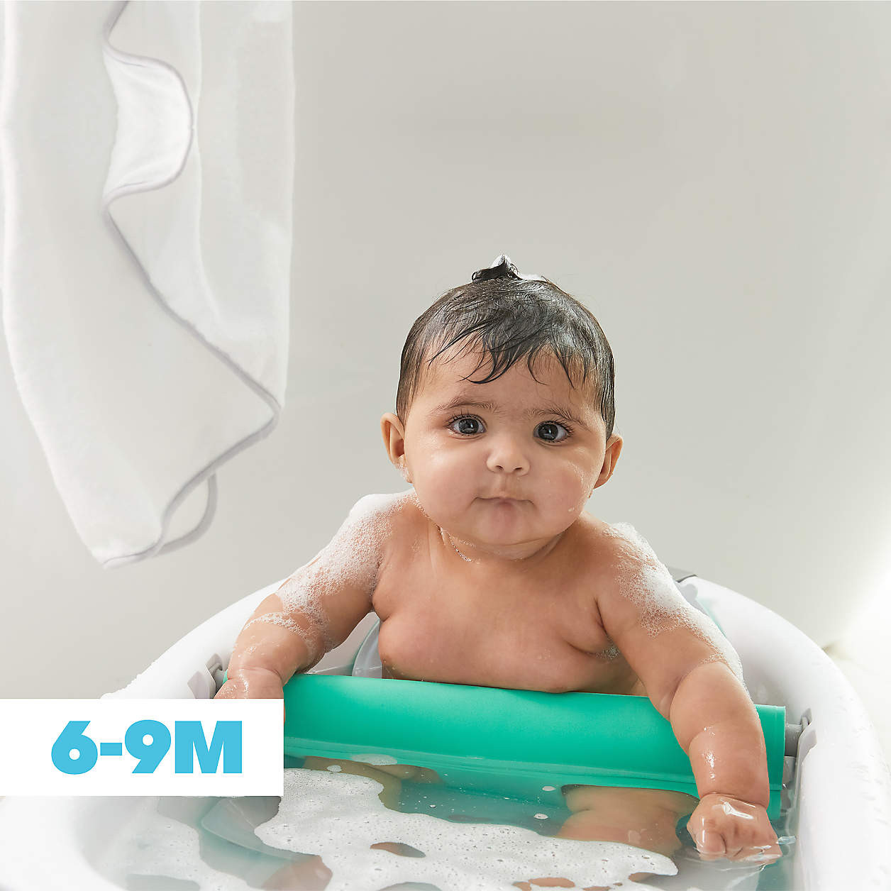 Fridababy 4-in-1 Grow With Me Baby & Toddler Bath Tub | Crate & Kids | Crate & Barrel
