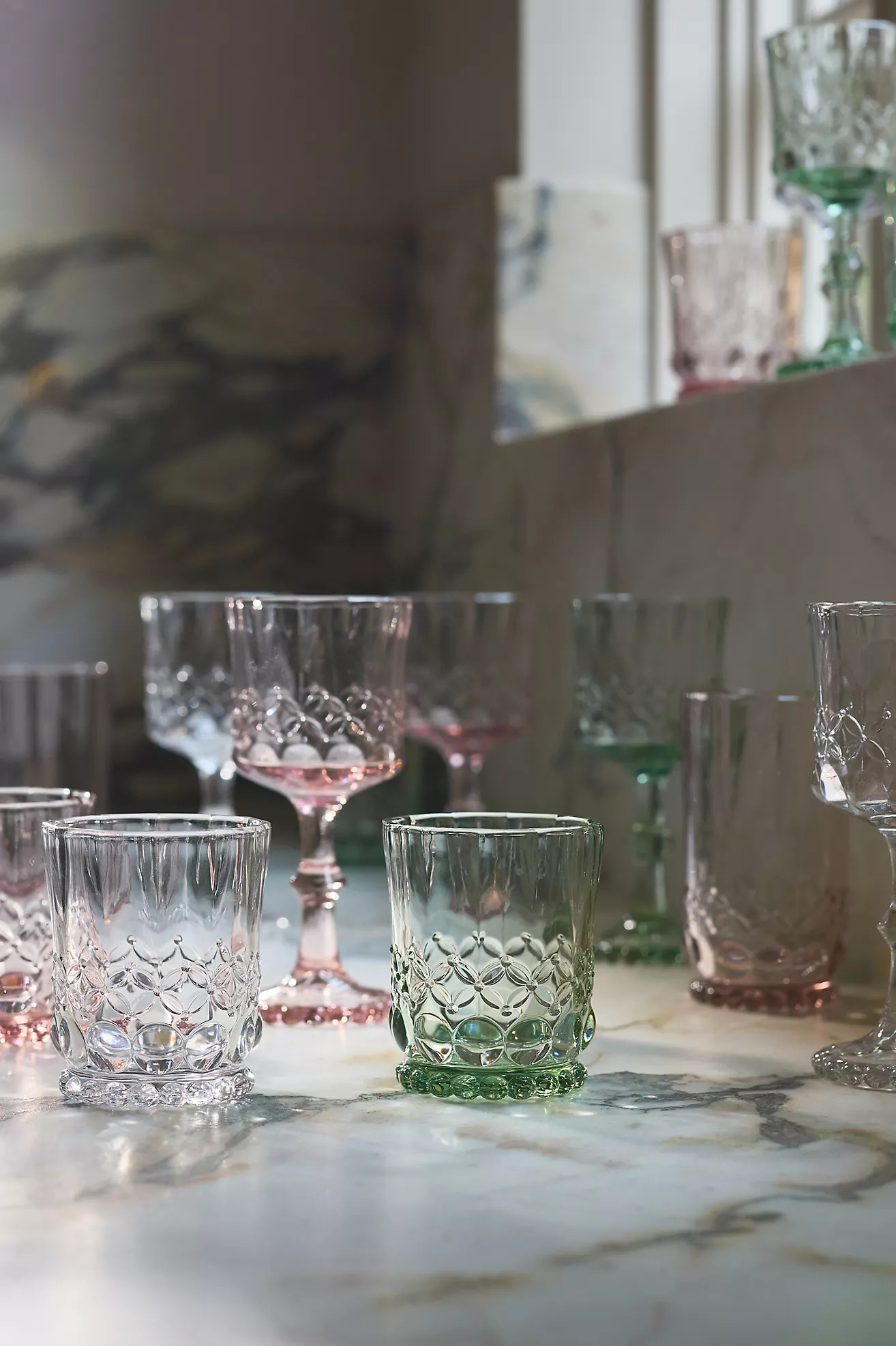 Savannah Tumbler Glasses, Set of 4 | Anthropologie (US)