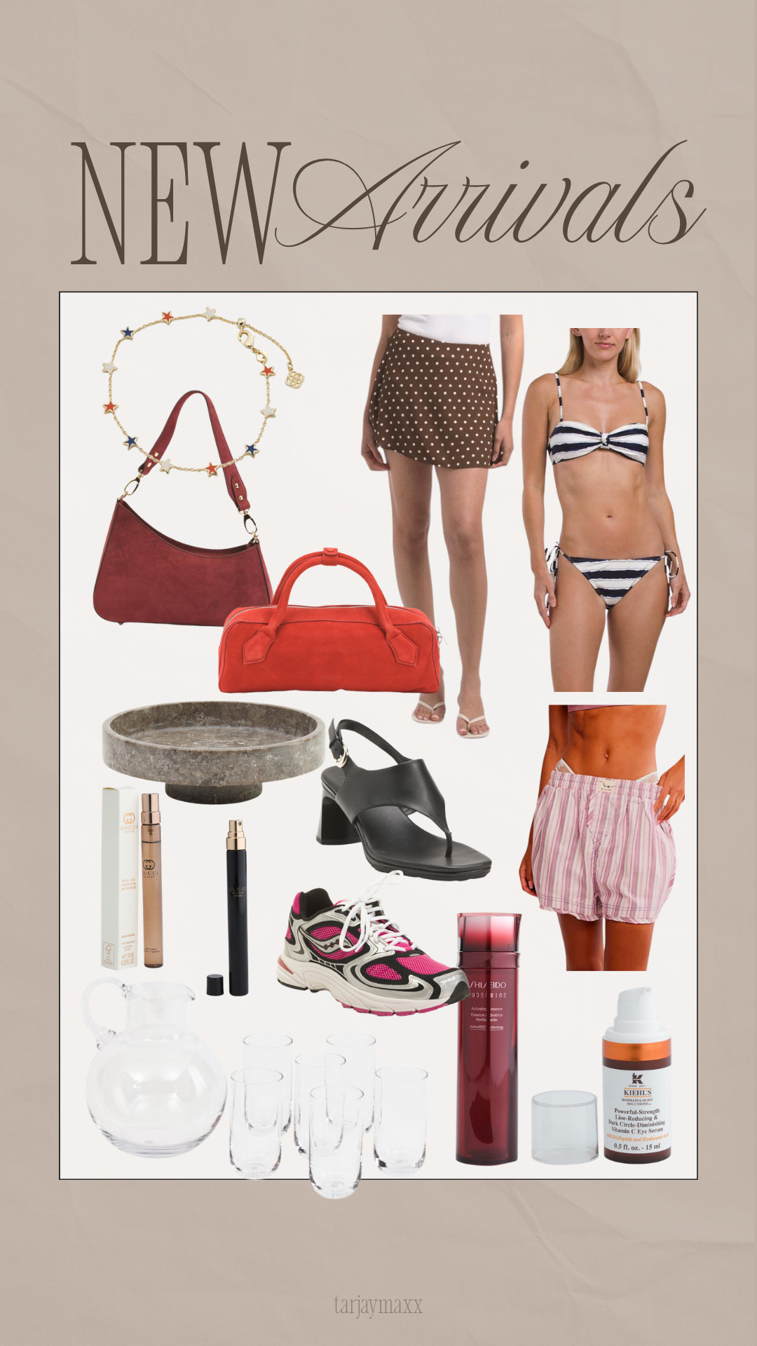 TJ Maxx online new arrivals are giving effortless summer lately ☀️ cute for vacation outfits, beach days, and casual summer outfits. Also obsessed with the Tiffany & Co. glassware!! wedding guest dress summer, summer outfits, summer dresses, country concert outfits, date night outfits, graduation guest outfits, plus size fashion, vacation outfits beach, memorial day outfit, work outfits, tj maxx online finds, tj maxx new arrivals, summer fashion, coastal style, resort wear, trending fashion finds 

 #LTKootd #LTKHome #LTKBeauty