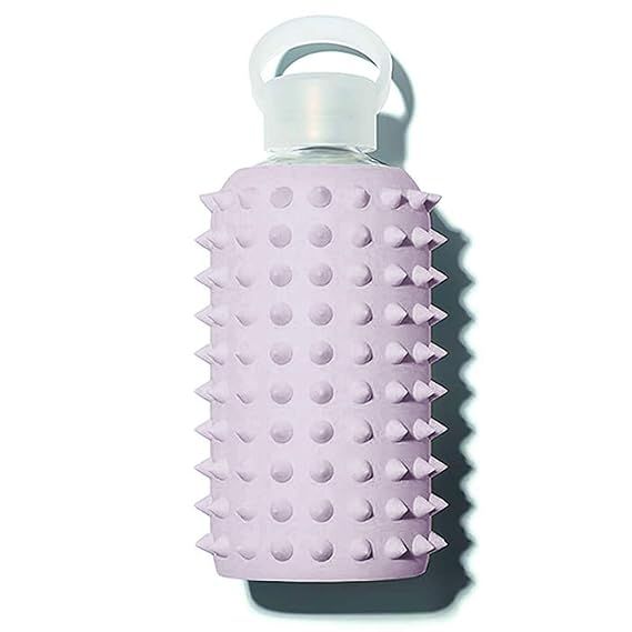 bkr Little Spiked Lala - 16oz/500mL - Glass Water Bottle - Lavender Fog - Dishwasher Safe - Remov... | Amazon (US)