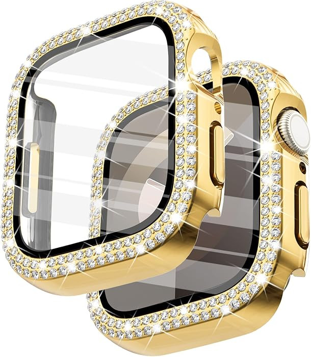 Surace 41mm Case Compatible with Apple Watch Series 9 Series 8 Series 7 Case with Screen Protecto... | Amazon (US)