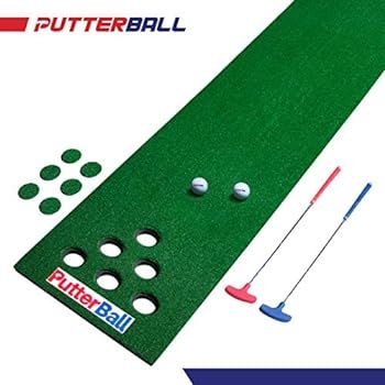 PutterBall Golf Pong Game Set The Original - Includes 2 Putters, 2 Golf Balls, Green Putting Pong... | Amazon (US)