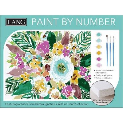 LANG 28pc Wild at Heart Paint By Number Kit | Target