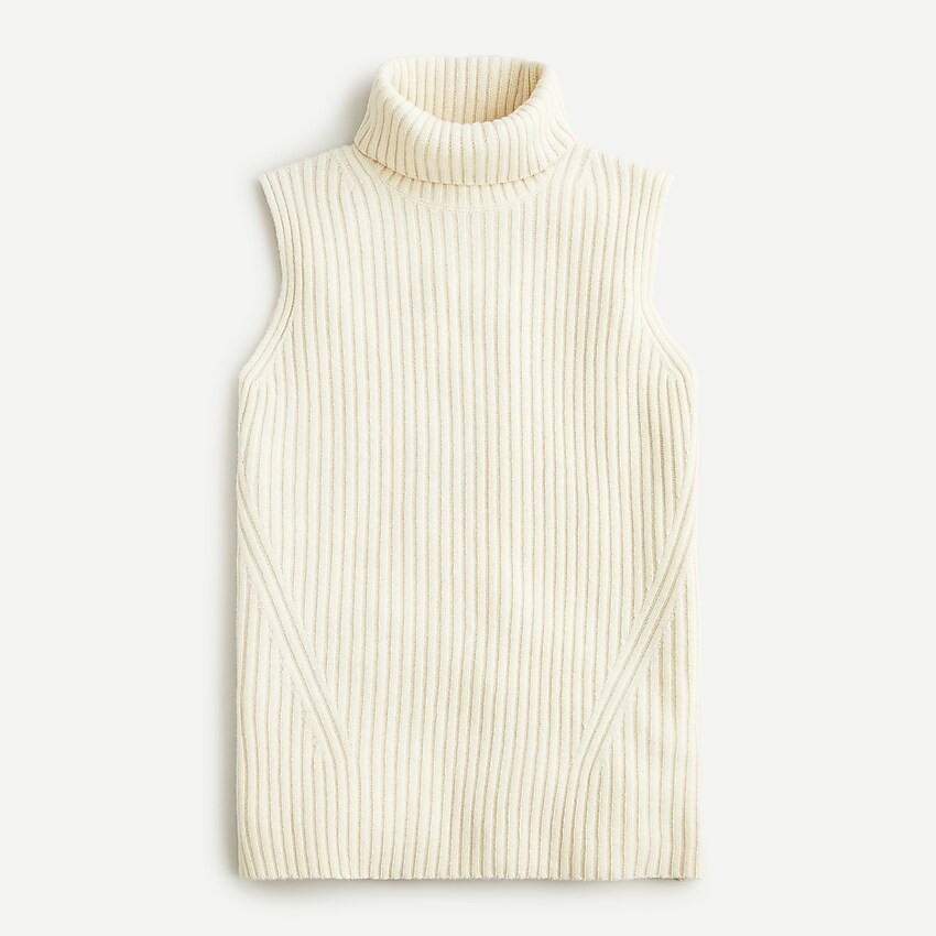 Ribbed turtleneck sweater-vest | J. Crew US