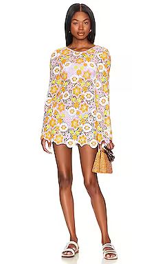 MAJORELLE Marleigh Tunic Dress in Groovy Multi from Revolve.com | Revolve Clothing (Global)