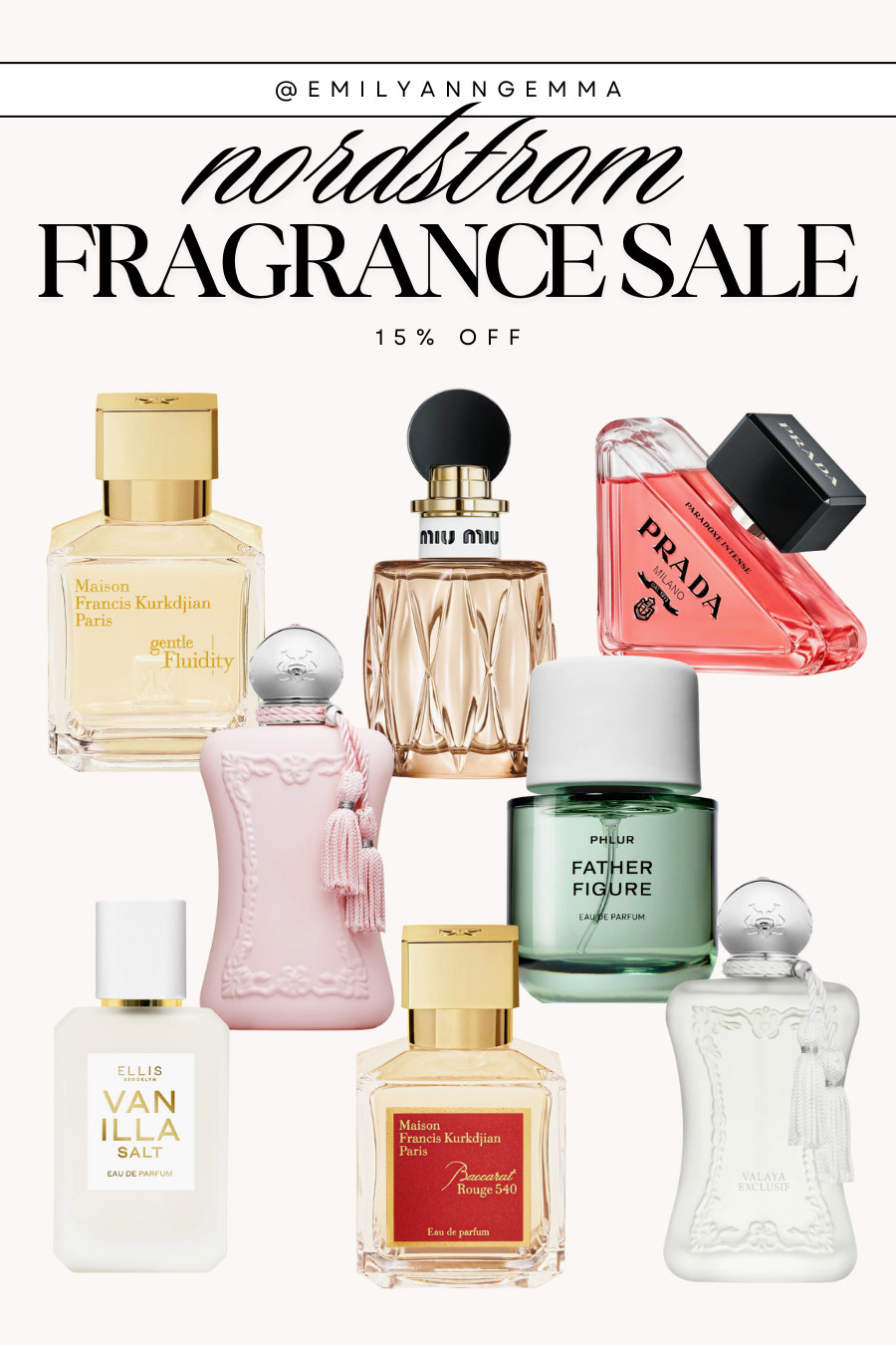 This Nordstrom fragrance sale is too good! 15% off all my favorite designer and luxe perfumes. 

 #LTKSaleAlert #LTKFindsUnder100 #LTKBeauty