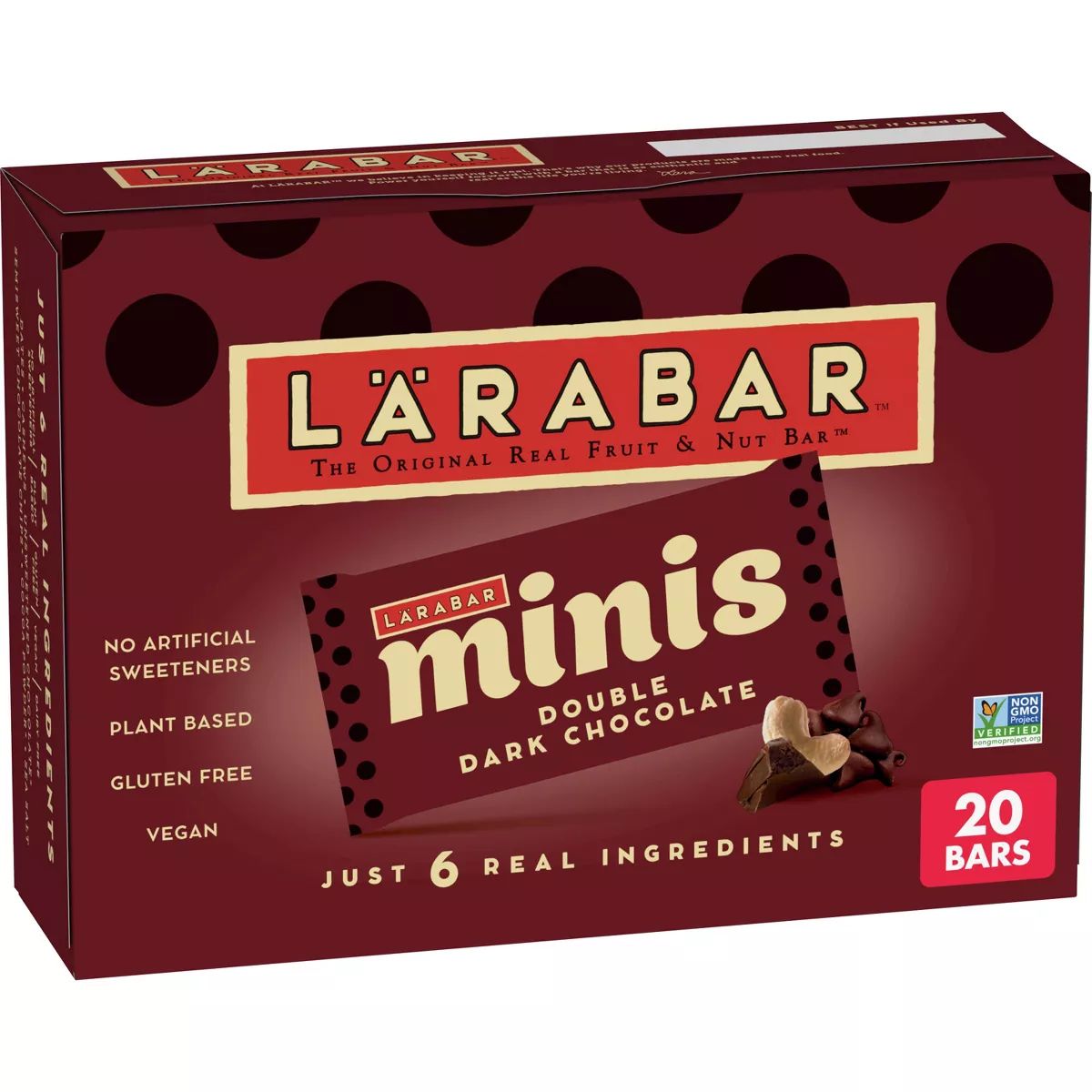 Larabar Minis Double Dark Chocolate - 15.6oz/20ct | Target