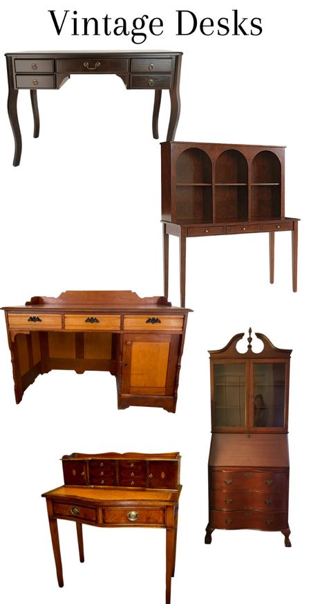Vintage desk- writing, secretary, desk with storage 

#LTKsalealert #LTKstyletip #LTKhome