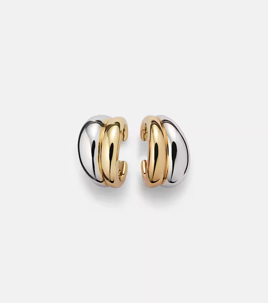 Jennifer Fisher Chavez gold and rhodium-plated ear cuffs | Mytheresa (US/CA)