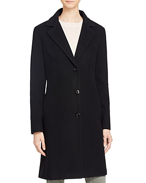 Calvin Klein Single-Breasted Button Front Coat | Bloomingdale's (US)