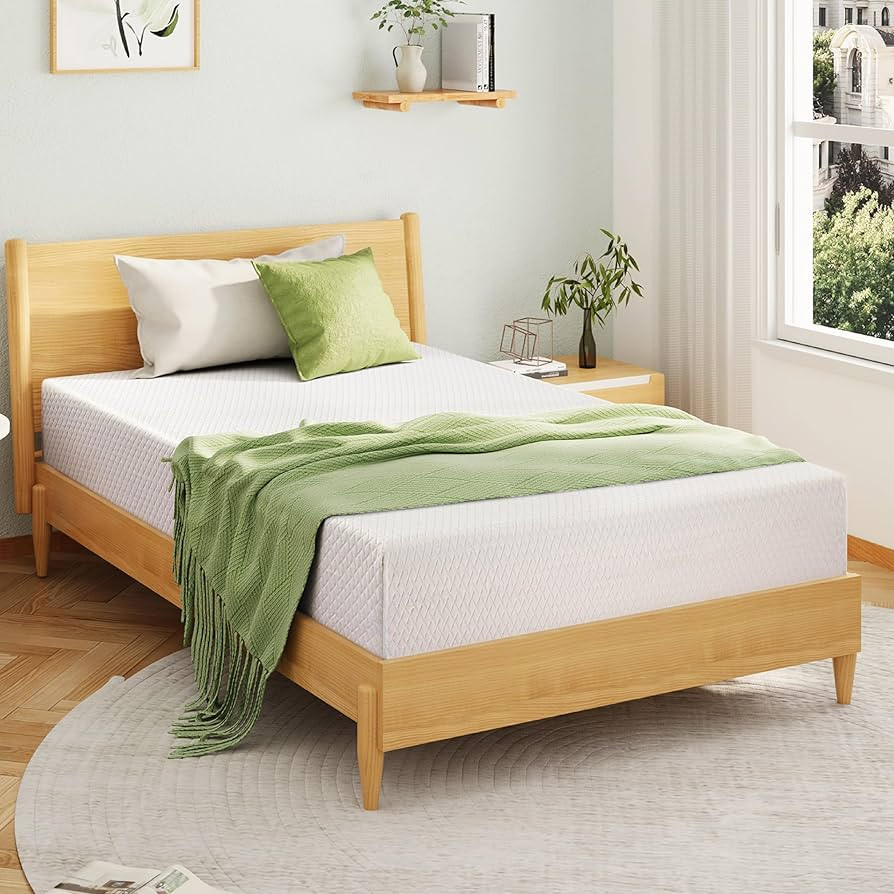 EGOHOME Full Size Memory Foam Mattress, 8 Inch Bed Mattress in A Box with Cooling Green Tea Gel, ... | Amazon (US)