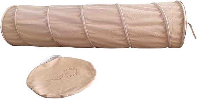 Neutral Color Kids Play Tunnel for Toddlers 2-6, Crawling Tunnel, Tunnels for Kids to Crawl Throu... | Amazon (US)