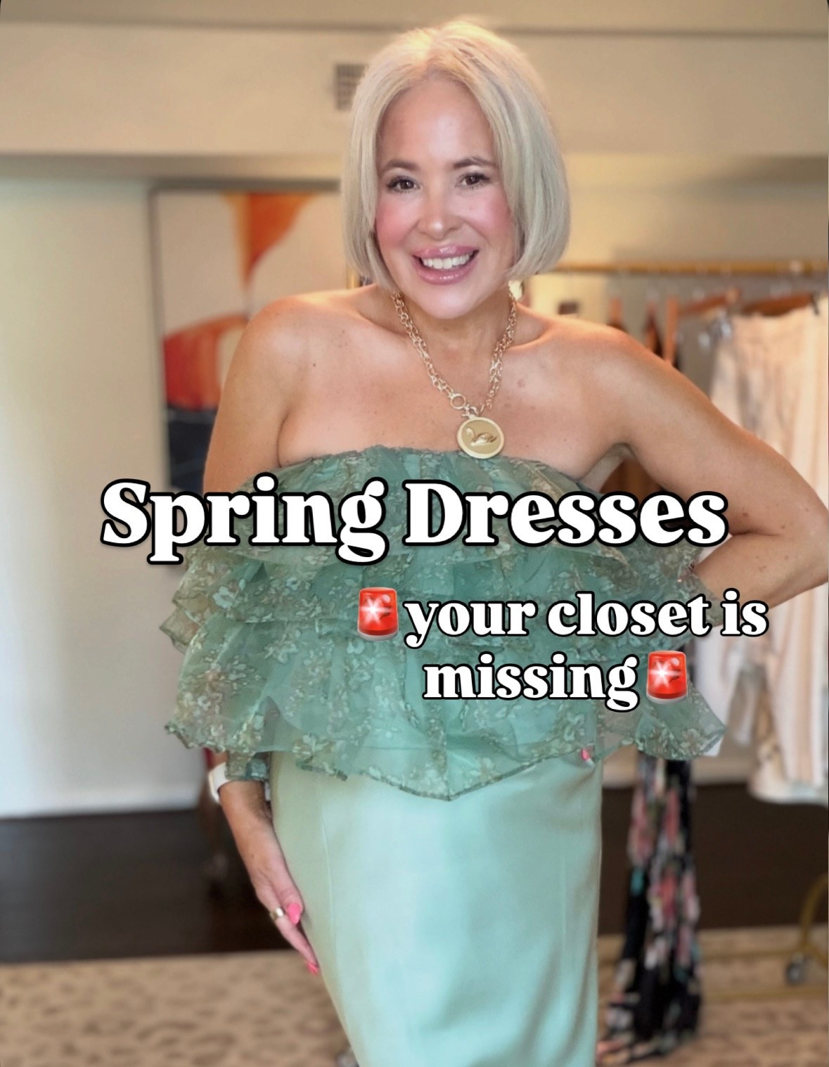 Spring dresses just make everything feel better! 🤩From fun florals to flattering bodycons, i’ve got a little bit of everything in this roundup! 💐