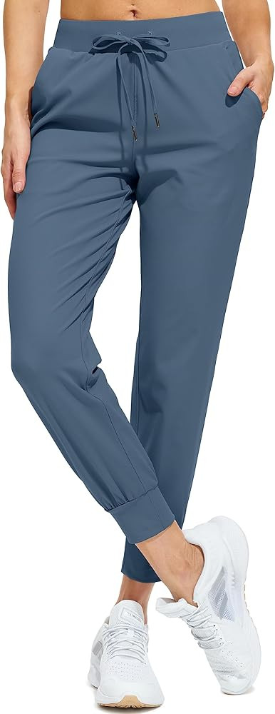 Libin Women's Joggers Pants Athletic Running Petite/Regular/Tall Sweatpants with Pockets Tapered ... | Amazon (US)