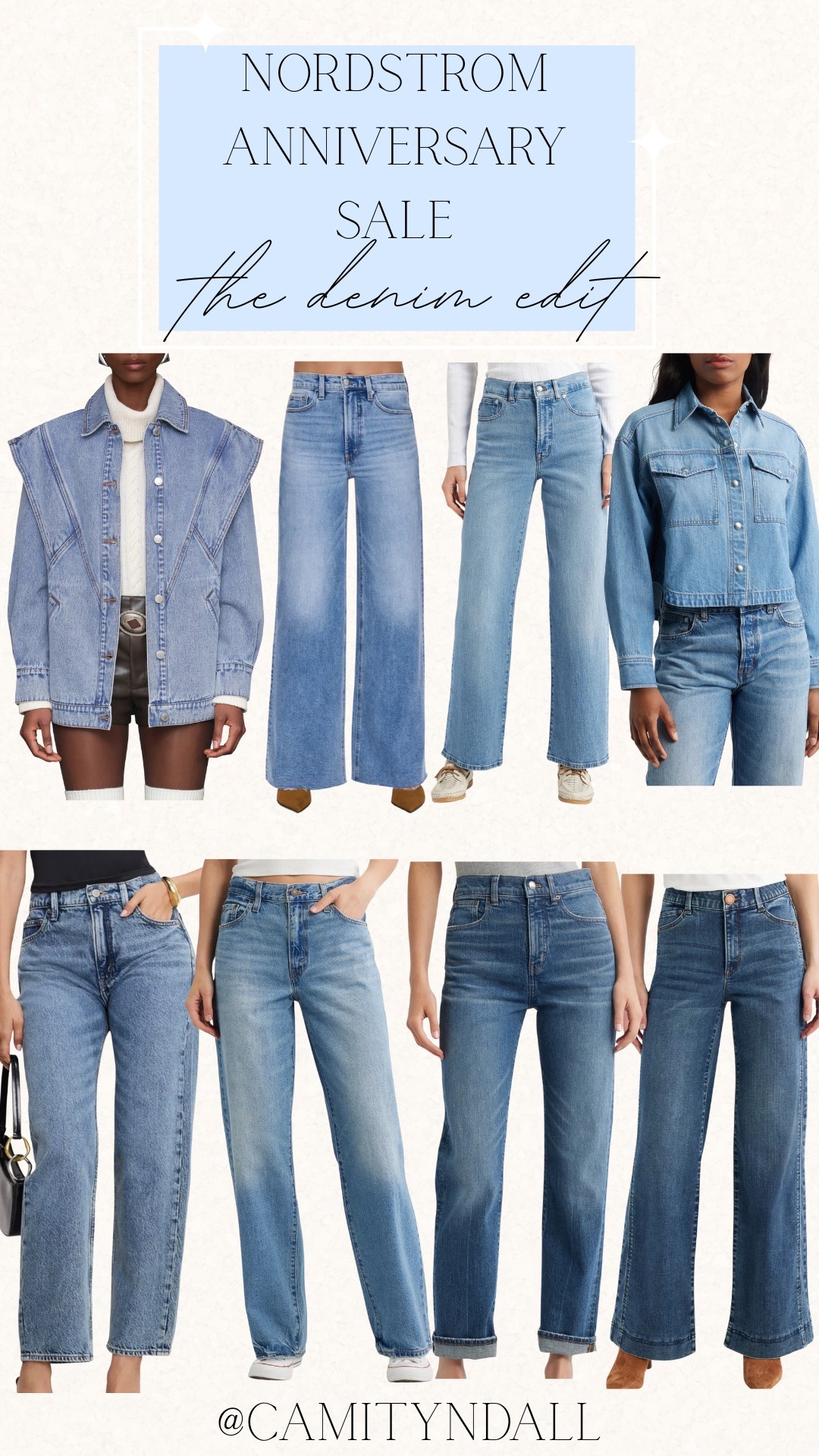 If there’s one thing you grab during the #NSale… let it be GOOD denim 💙 
Nordstrom Anniversary Sale ✨ 

#NSaleFinds #Denim #FallFashion #LTKStyling #Nordstrom #FallStyle #CapsuleWardrobe 

#LTKStyleTip #LTKSaleAlert #LTKFindsUnder100