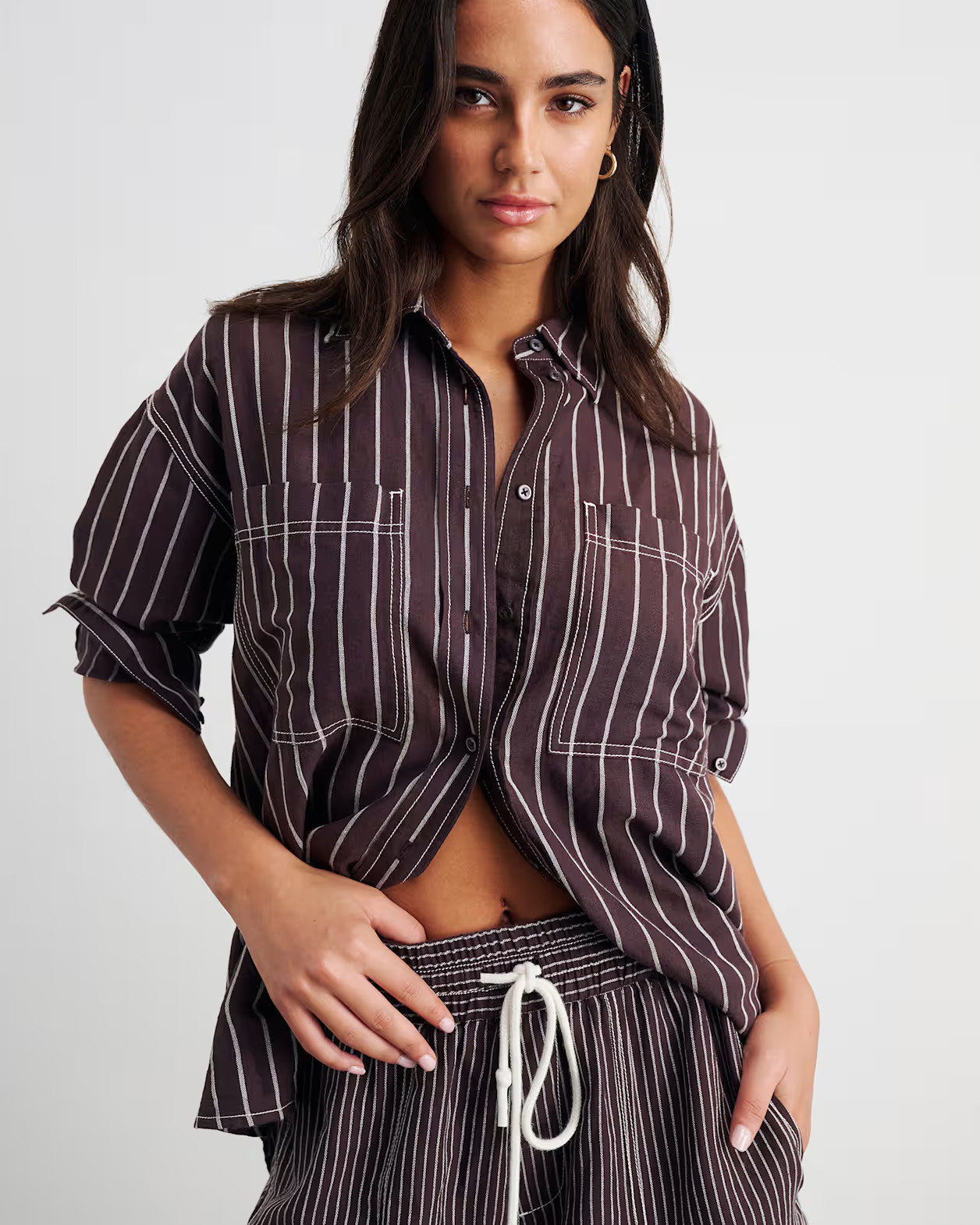 Winona Stripe Shirt | JAG (Australia & New Zealand)