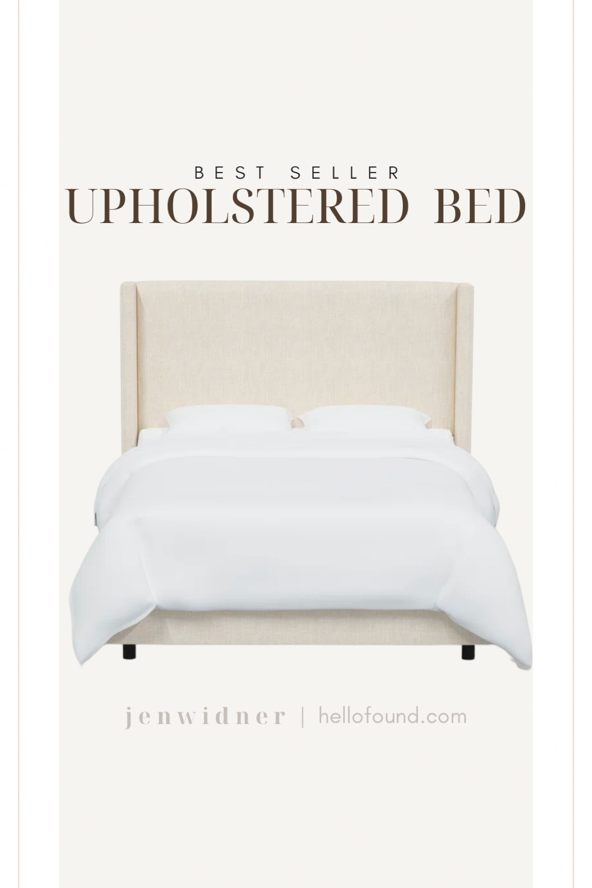 If I switched to an upholstered bed today, this would probably be the bed I would pick. Its a timeless headboard that makes a neutral statement in any space. I always recommend it and it’s very well rated. This bed also comes in many colors!

#neutralbedroom #timelessdesign #homedecor #upholsteredbed #linen #bedroom #boudior #wayfair

#LTKstyletip #LTKhome #LTKFind