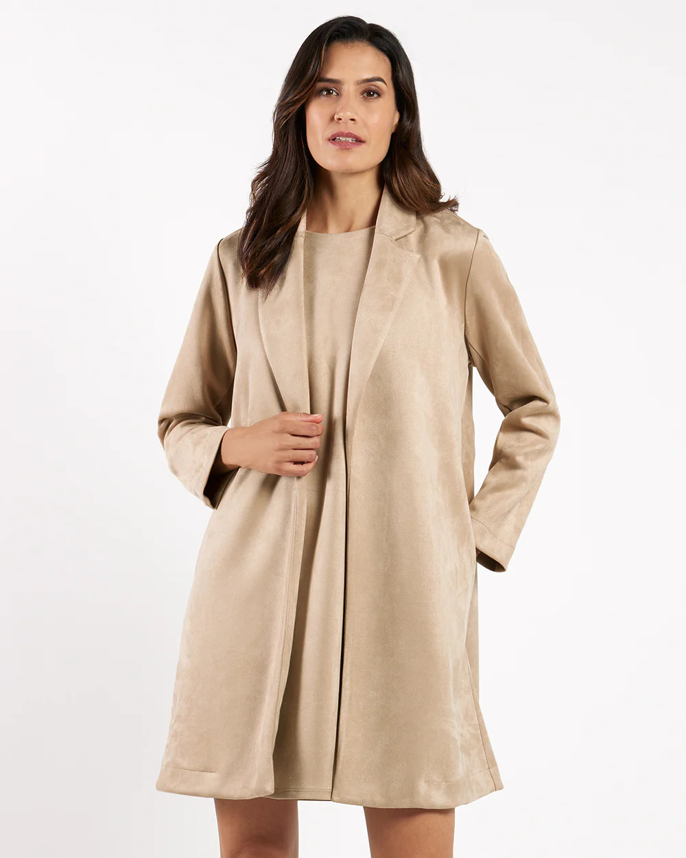 Emma Jacket - Faux Suede | Jude Connally