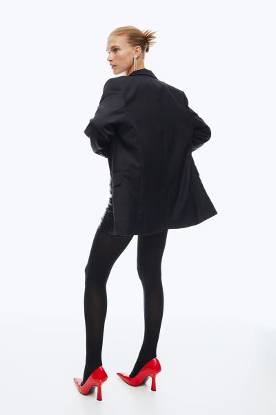 Oversized single-breasted blazer | H&M (UK, MY, IN, SG, PH, TW, HK)