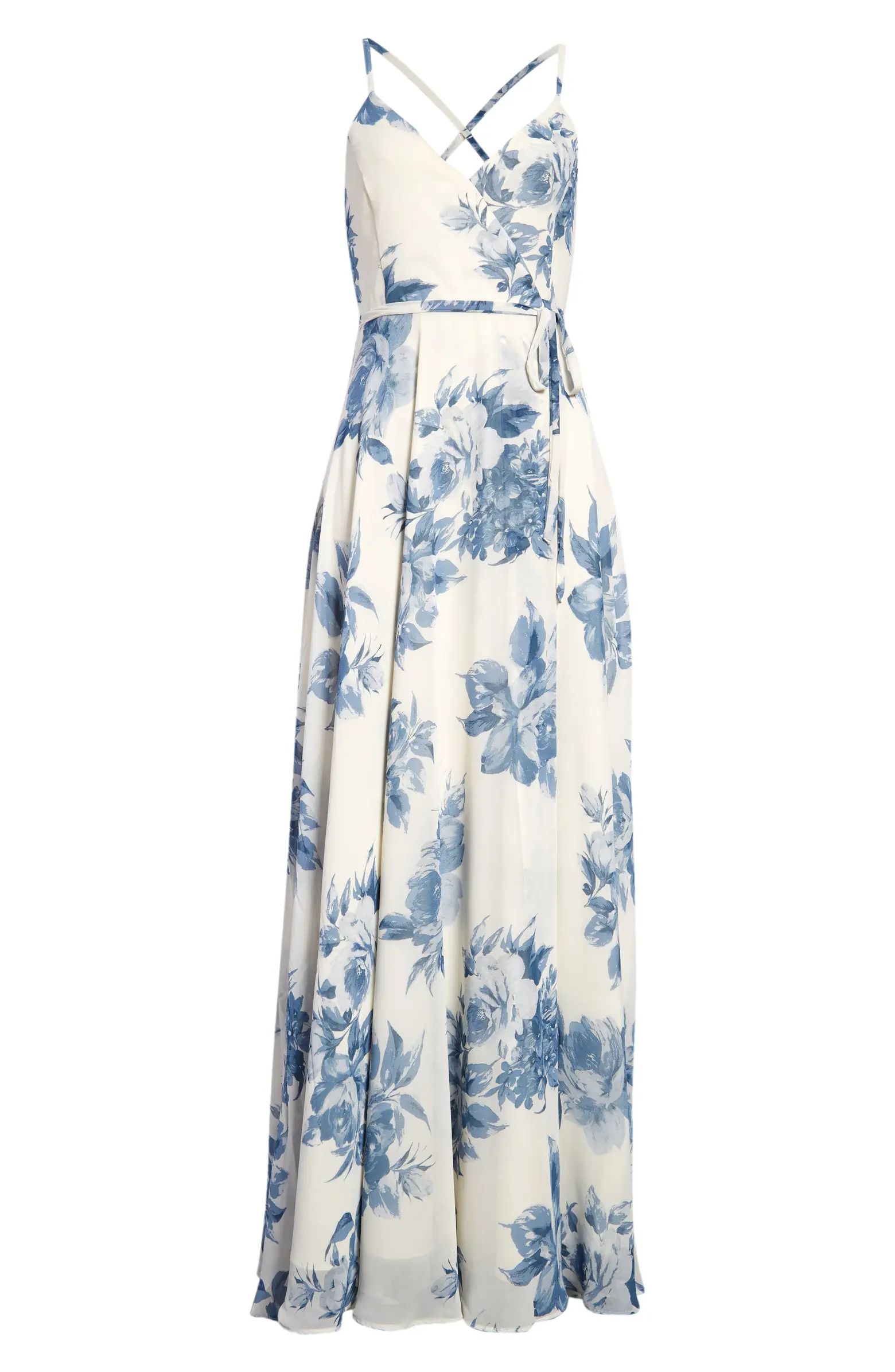 Lulus Floral Print Wrap Dress | Nordstrom | Nordstrom