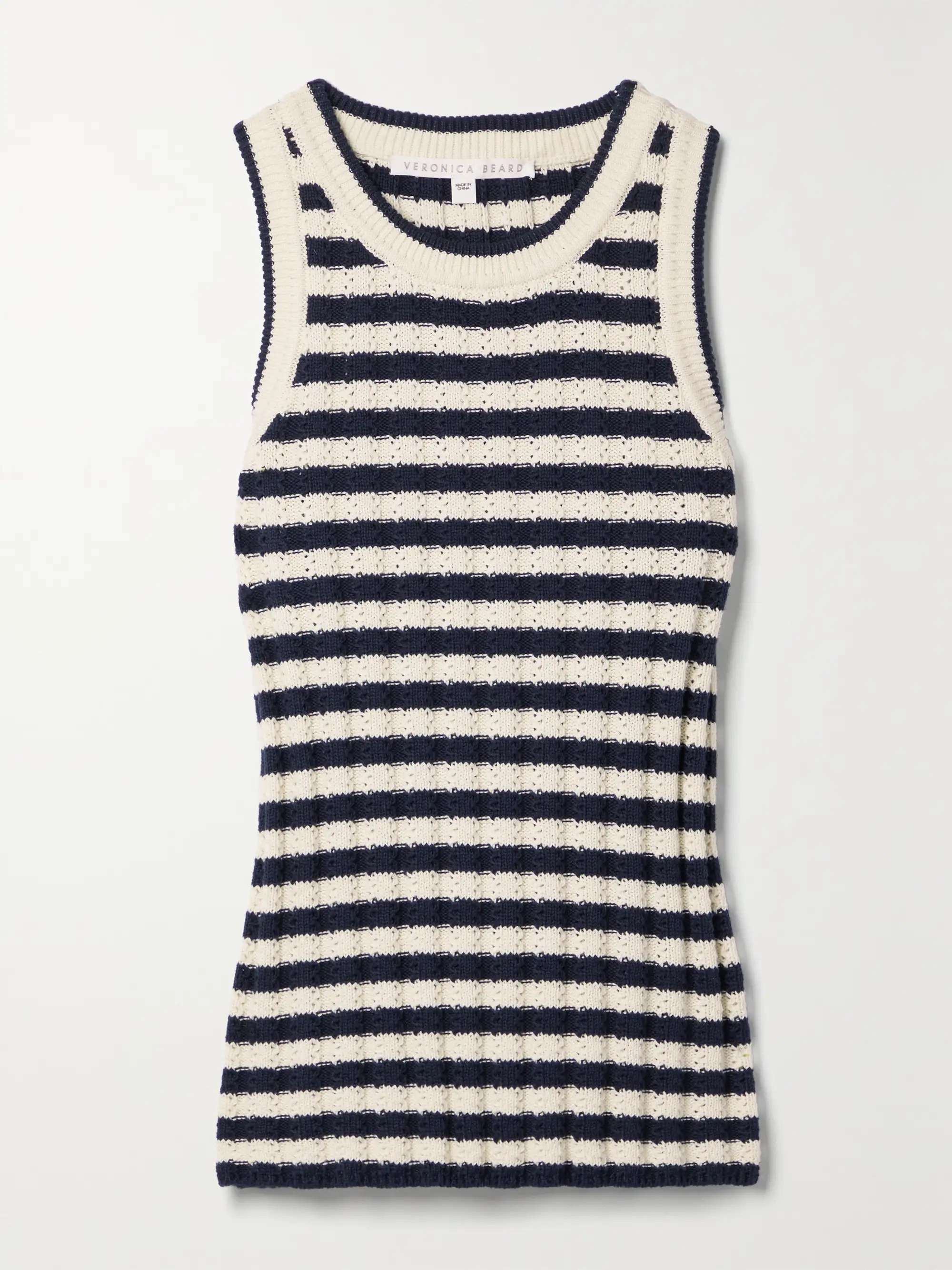 Jerrel striped ribbed cotton tank | NET-A-PORTER (UK & EU)