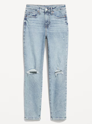 High-Waisted OG Straight Ankle Jeans | Old Navy (US)