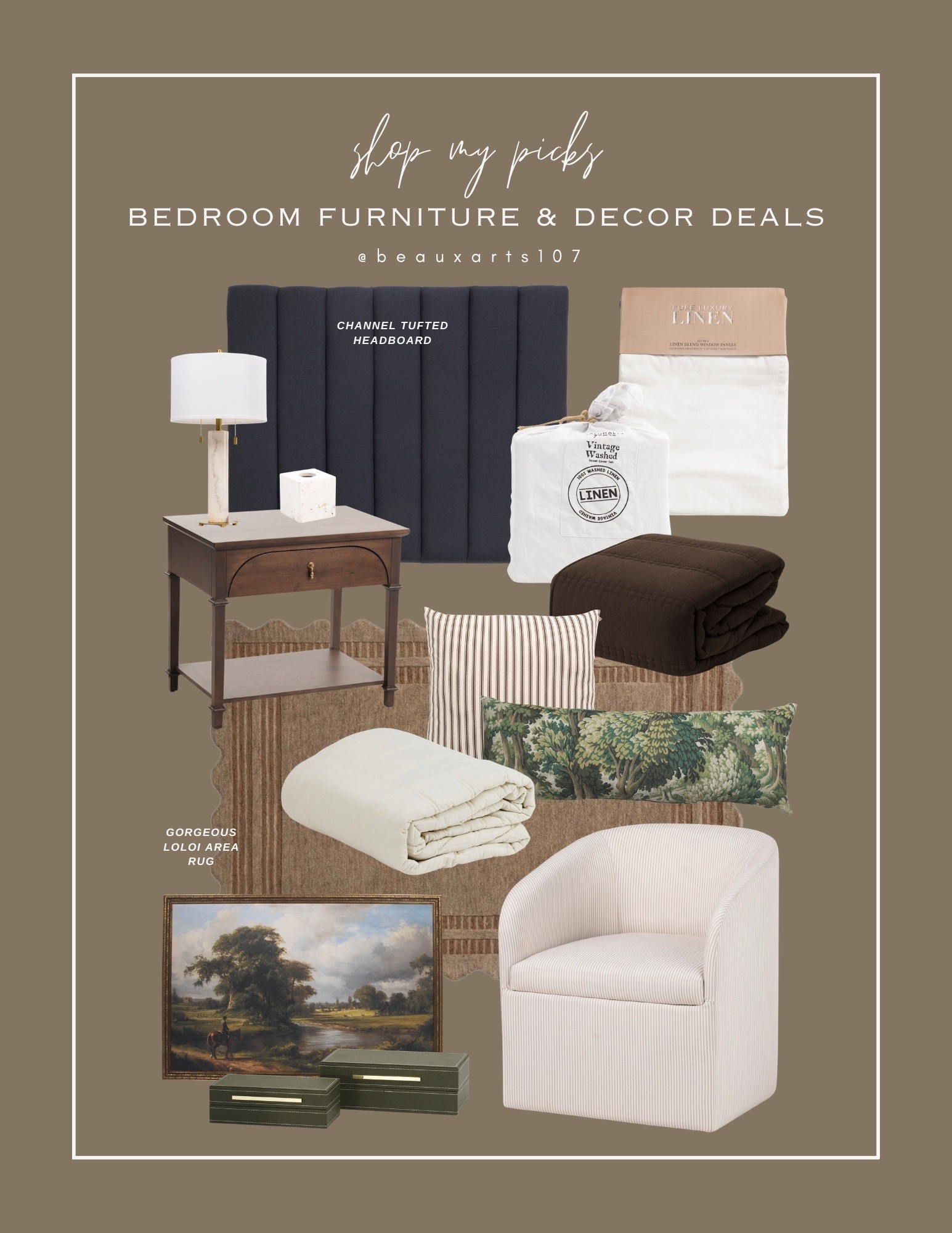 Save on these beautiful furniture and decor deals for your bedroom/home for a steal!

#LTKHome #LTKSaleAlert