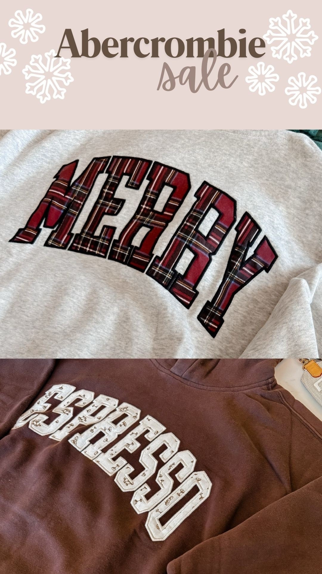 Abercrombie sale alert! Use code HOLIDAYRUSH to get an additional 15% off your order! 

These adorable sweatshirts would make such cute holiday gifts, but also the perfect gift to yourself! Abercrombie has the best hoodies and sweatshirts! I love the perfect oversized fit!

#LTKGiftGuide #LTKHoliday #LTKSaleAlert