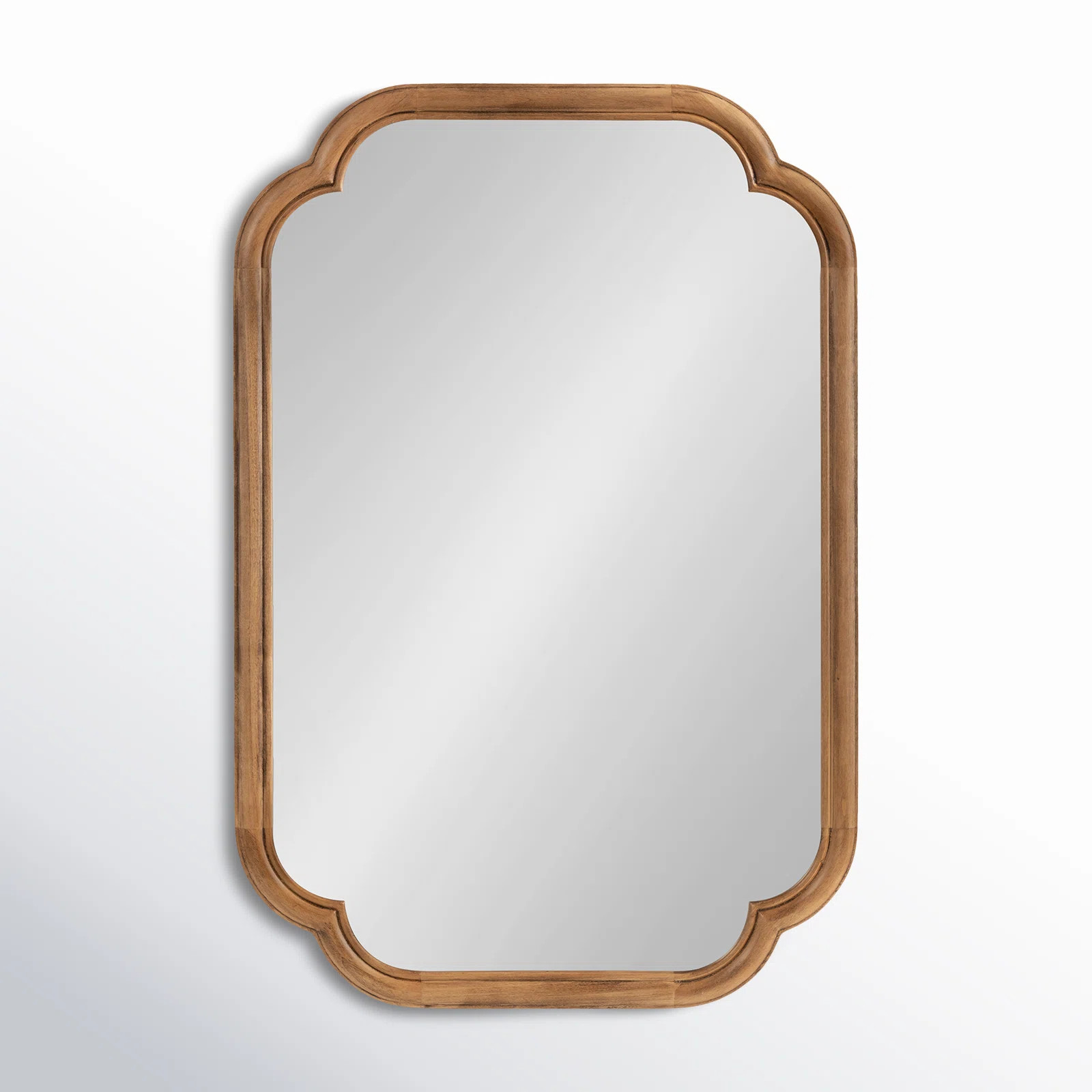 Joss & Main Brandis Wooden Bathroom Wall Mirror & Reviews | Joss & Main | Joss & Main