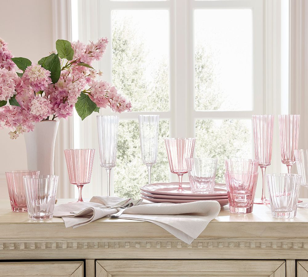 Fluted Glass Goblets | Pottery Barn (US)