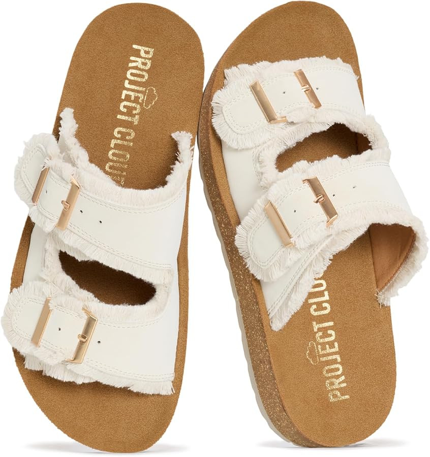 Project Cloud Comfortable Womens Sandals Platform Sandals for Women | Amazon (US)