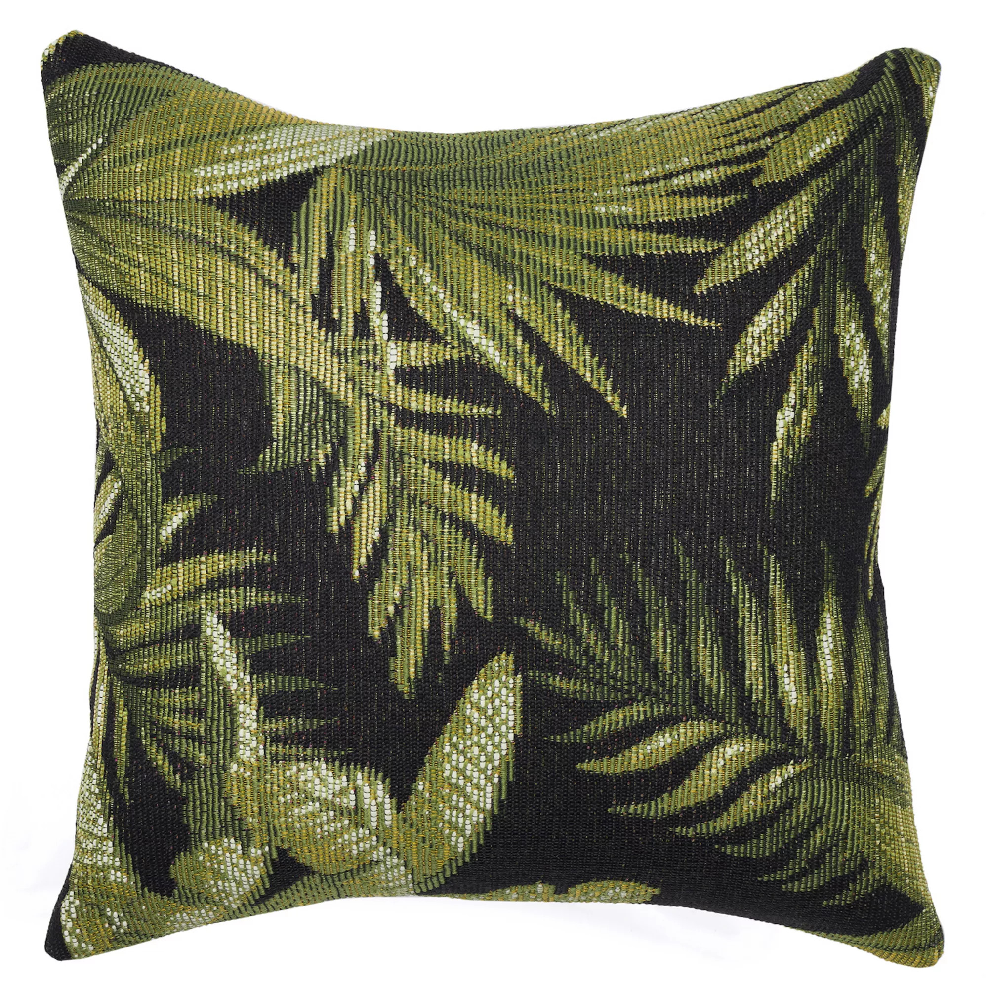 Liora Manne Marina Jungle Leaves Indoor/Outdoor Pillow | Kohl's