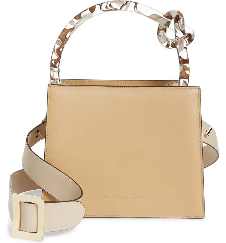 Small Anais Calfskin Leather Top Handle Bag | Nordstrom