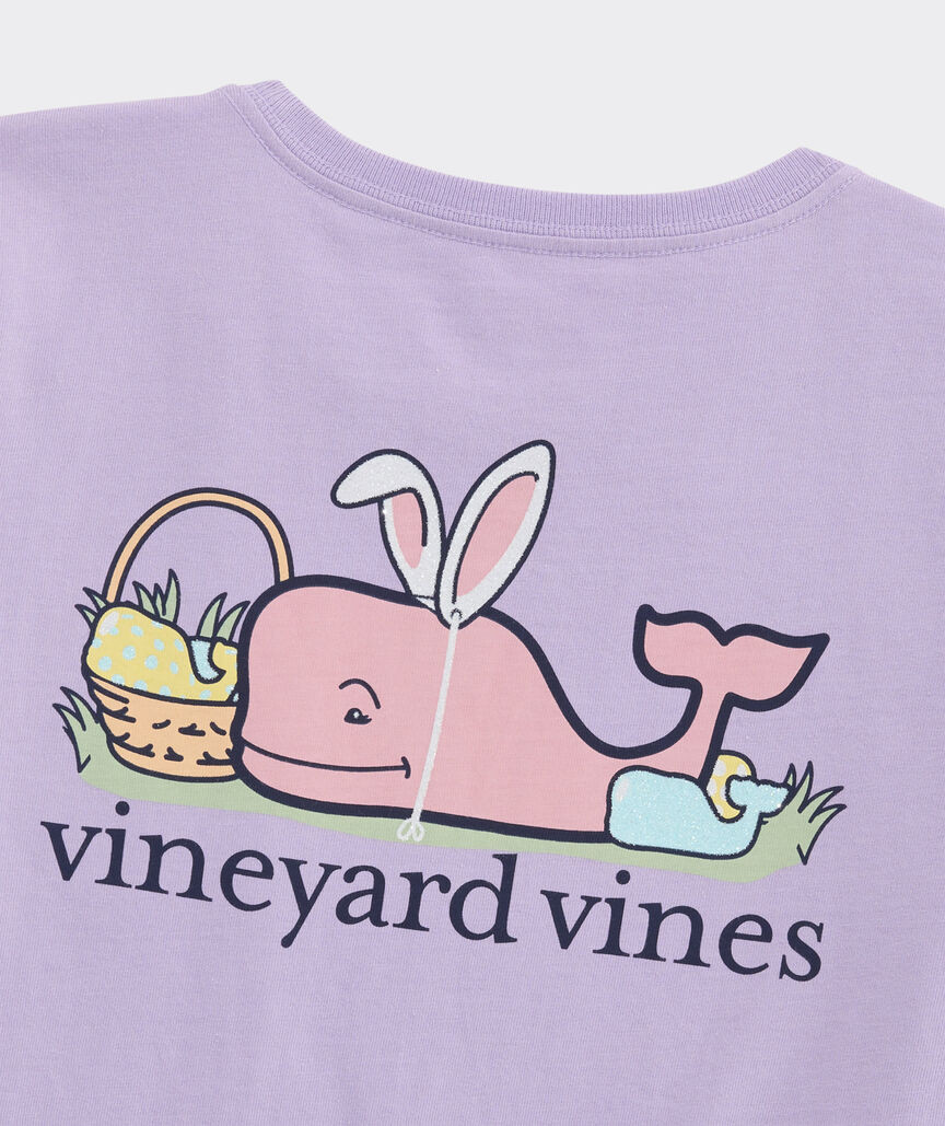 Girls' Easter Bunny Whale Short-Sleeve Pocket Tee | vineyard vines