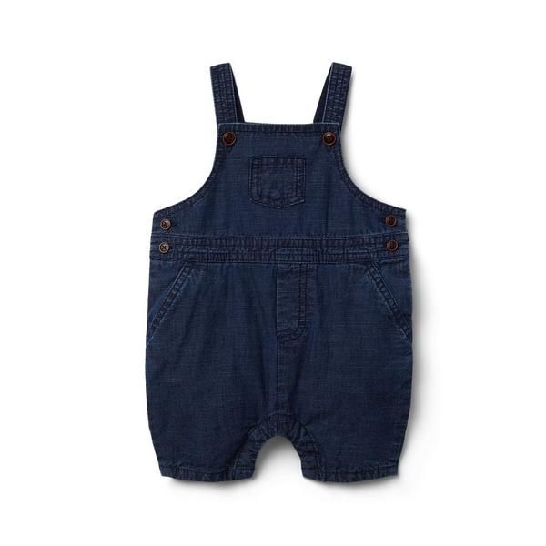 Baby Striped Denim Overall | Janie and Jack