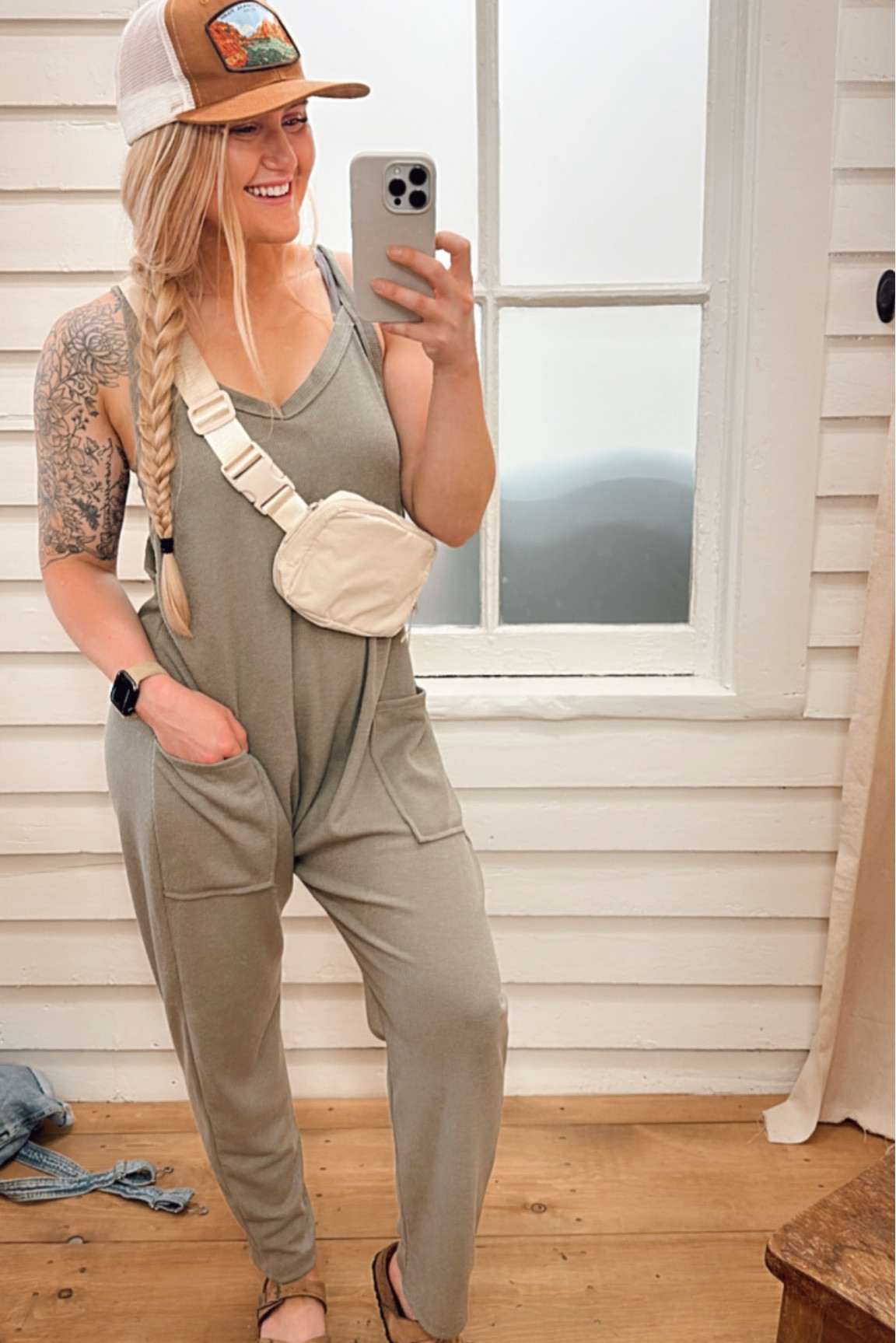 RADLANDSCO.com for the jumpsuit onesie, belt bag, and  new arrival 🌿😍

Shoes: Birkenstock sandals are a staple fav!

#LTKFind #LTKunder50 #LTKstyletip