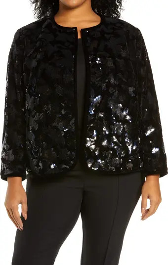 Lafayette 148 New York Alden Sequin Jacket | Nordstrom | Nordstrom