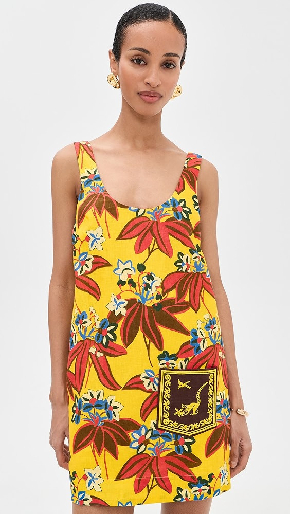 Leo Embroidered Mini Dress | Shopbop