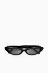 WING SUNGLASSES - CAT-EYE - BLACK - COS | COS UK