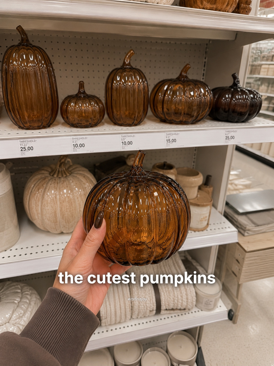 Uh these cute pumpkins are going to be in my table this Fall 🤎🍁

#LTKSeasonal #LTKHome