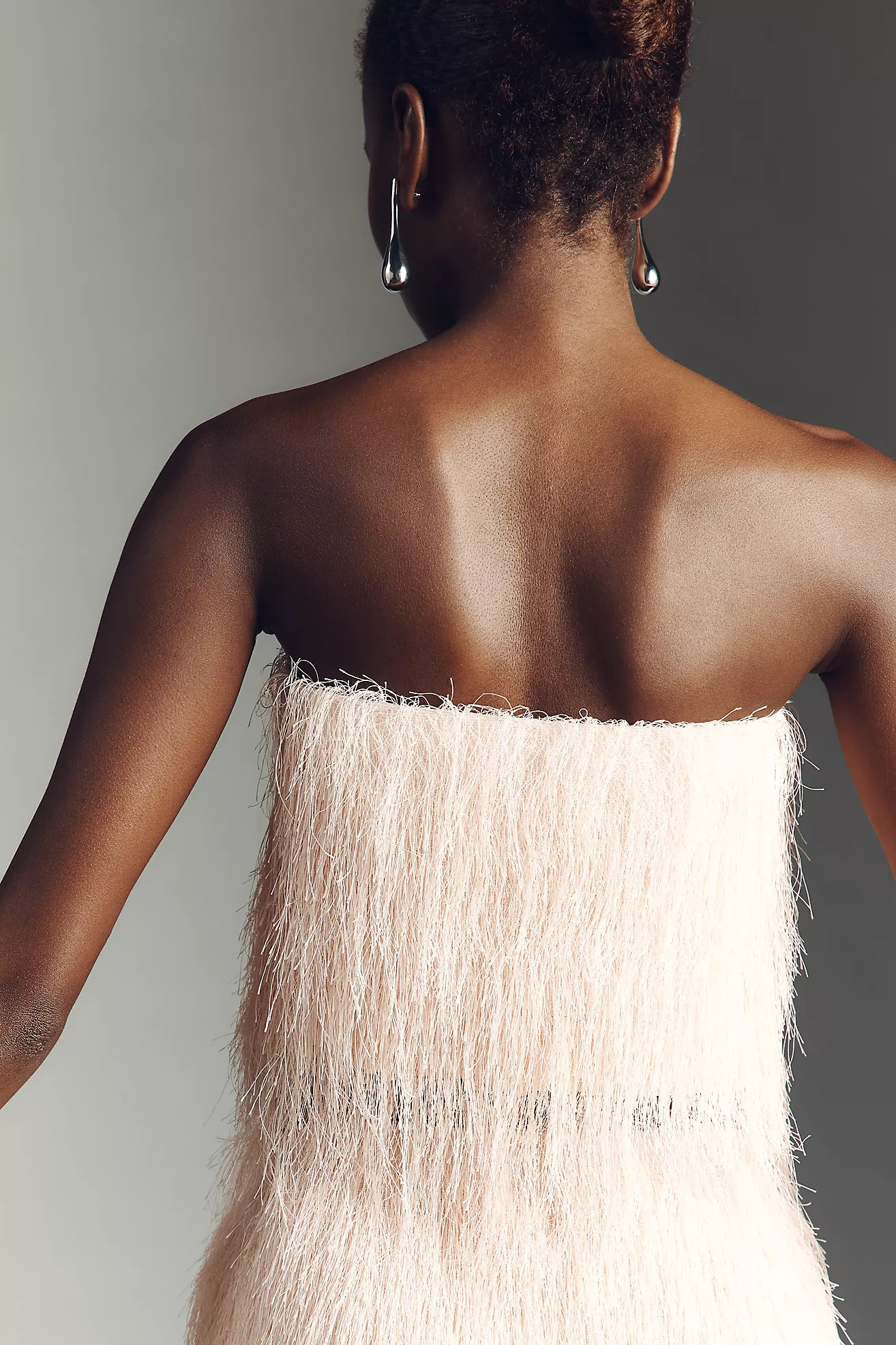 Maeve Strapless Fringe Top | Anthropologie (US)