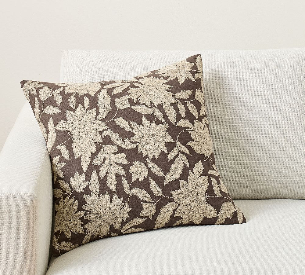 Aurelius Embroidered Pillow | Pottery Barn (US)