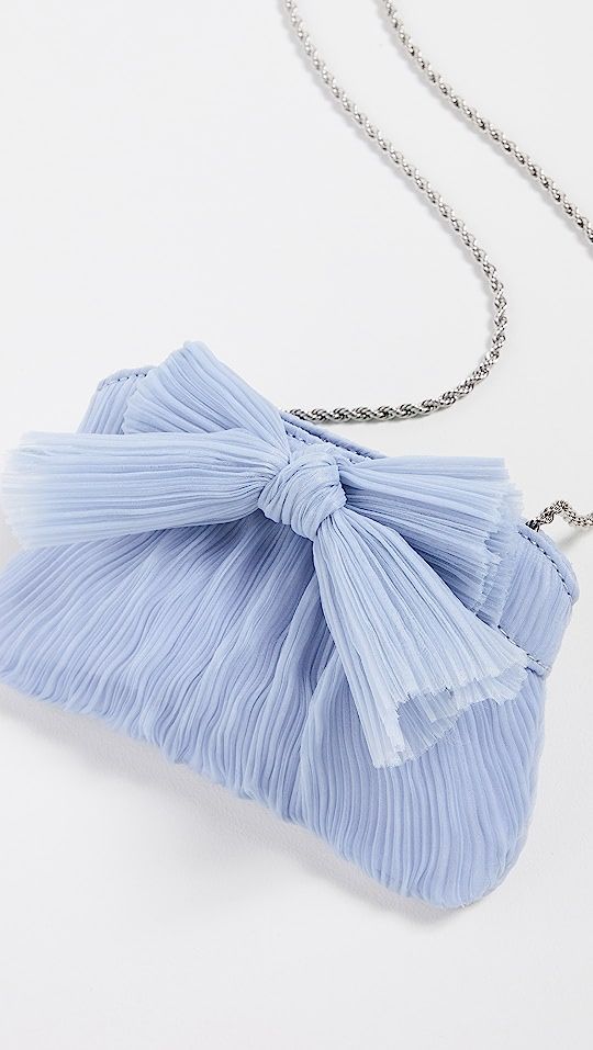 Rochelle Mini Pleated Pleated Clutch with Bow | Shopbop