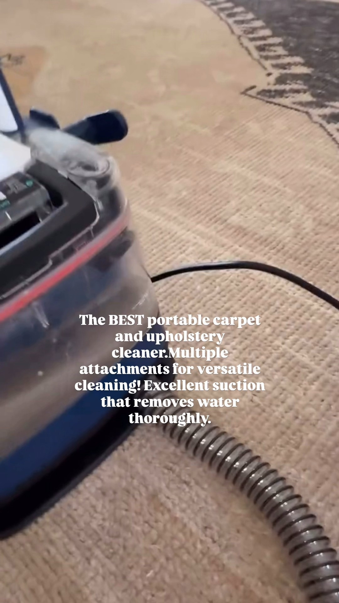 I’ve tried several and this is the best portable carpet and upholstery cleaner I’ve found 

#LTKSaleAlert