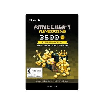 Minecraft: Minecoins 3500 Coins - Xbox One (Digital) | Target