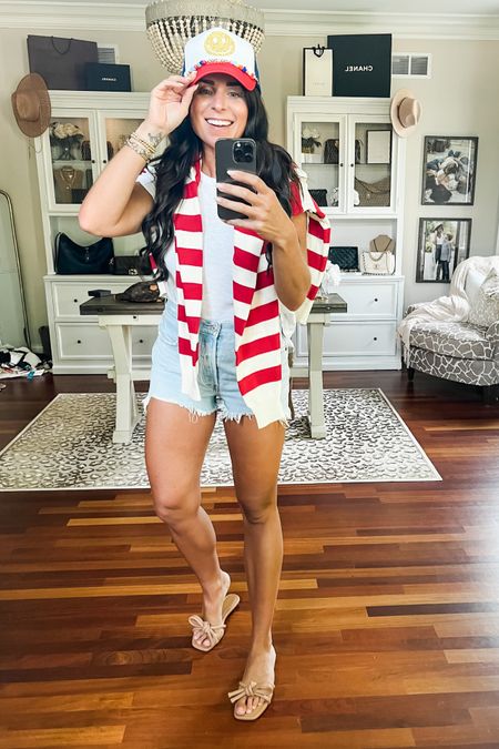 Memorial Day outfit 4th of July red white and blue 

#LTKunder50 #LTKSeasonal #LTKstyletip